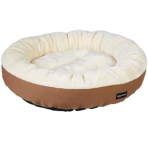 Round Pet Bed for Dogs and Cats